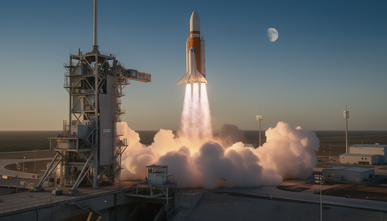 découvrez artemis ii, la mission historique où le vaisseau orion s'élance enfin vers la lune, marquant une nouvelle ère d'exploration spatiale.