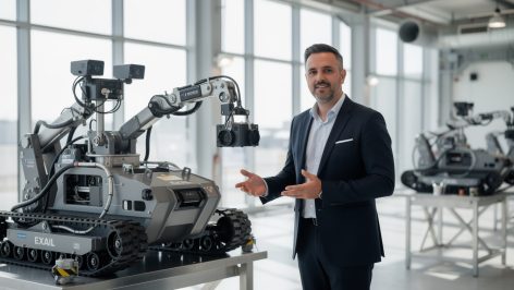 découvrez comment hugo soussan d'exail technologies révolutionne la sécurité maritime en désarmant le détroit d'ormuz grâce à des robots de déminage innovants et performants.